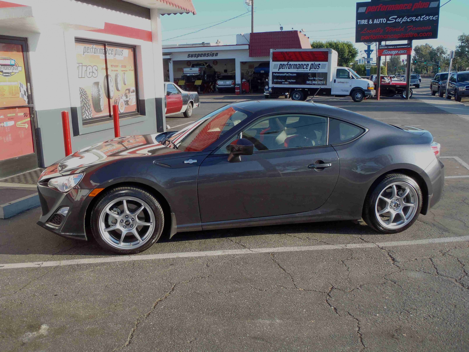 photo 3 Scion FR-S custom wheels Enkei Fujin 17x7.5, ET +40, tire size X R17. x ET