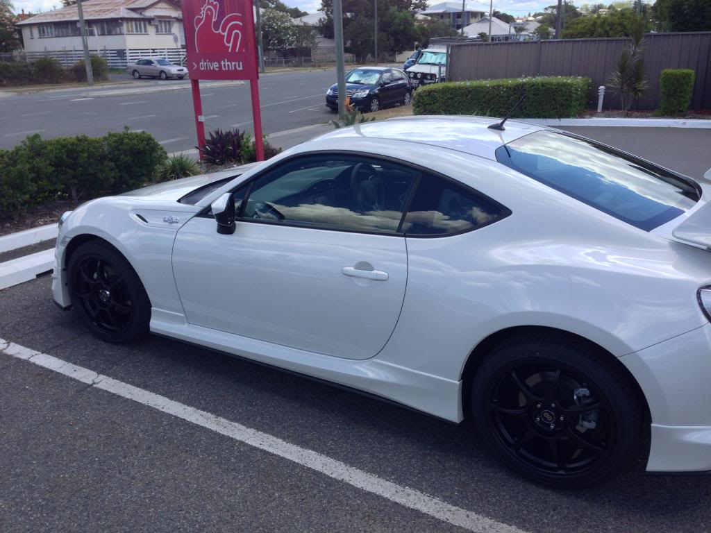 photo 3 Subaru BRZ custom wheels Enkei Fujin 18x8.0, ET +40, tire size 225/40 R18. x ET