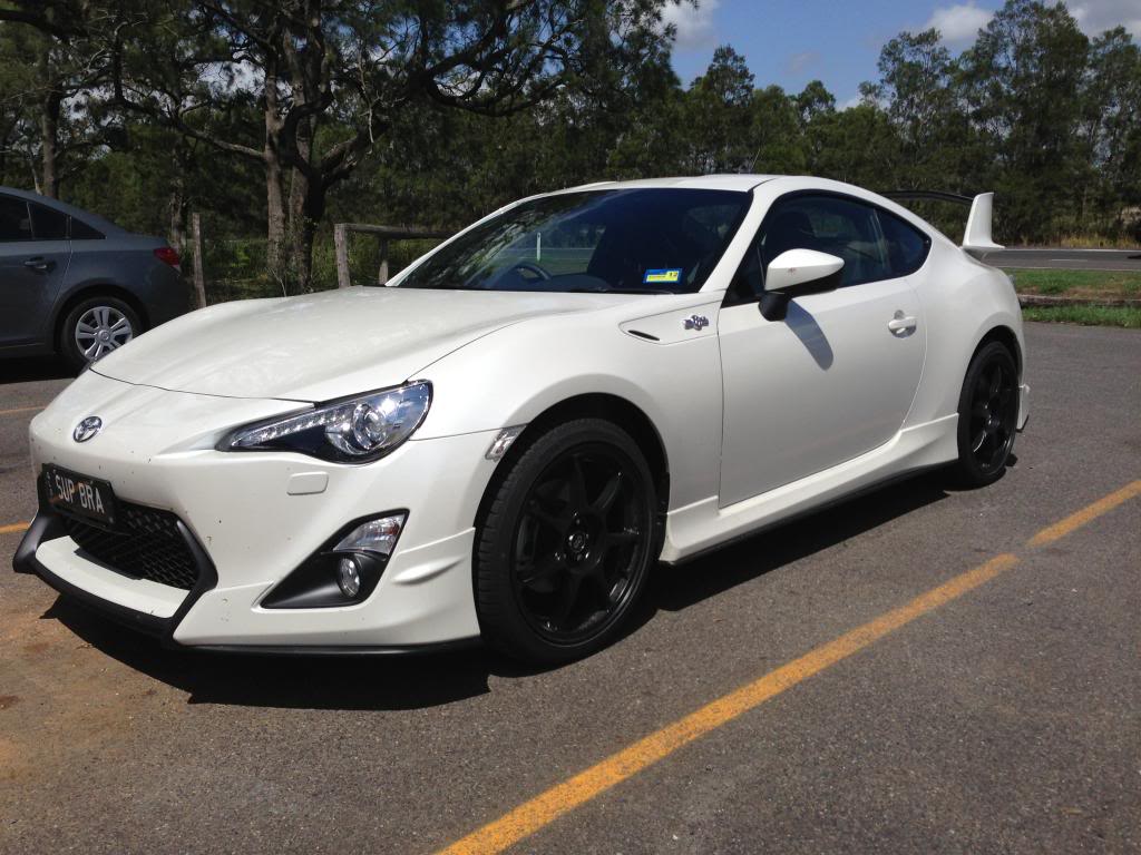 photo 7 Subaru BRZ custom wheels Enkei Fujin 18x8.0, ET +40, tire size 225/40 R18. x ET