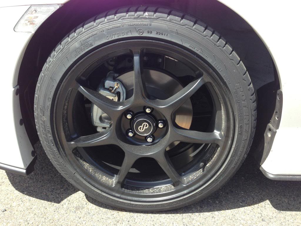 photo 1 Subaru BRZ custom wheels Enkei Fujin 18x8.0, ET +40, tire size 225/40 R18. x ET