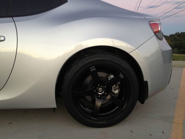 photo 1 Scion FR-S custom wheels Enkei Kojin 17x8.0, ET +40, tire size 235/45 R17. x ET 