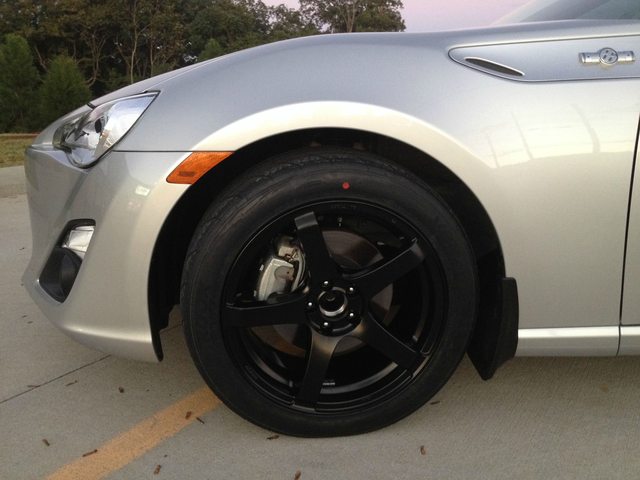 photo 5 Scion FR-S custom wheels Enkei Kojin 17x8.0, ET +40, tire size 235/45 R17. x ET 
