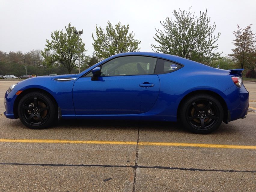 photo 2 Subaru BRZ custom wheels Enkei Kojin 17x8.0, ET +45, tire size 215/45 R17. x ET 