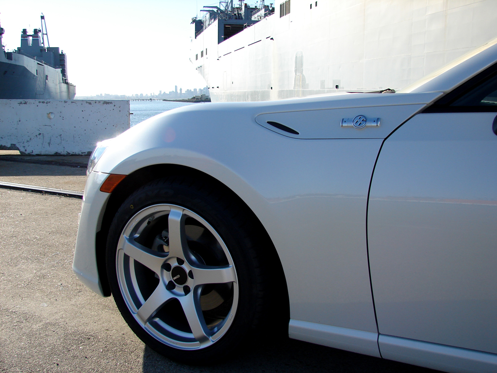 photo 2 Scion FR-S custom wheels Enkei Kojin 17x9.0, ET +45, tire size 245/40 R17. x ET 