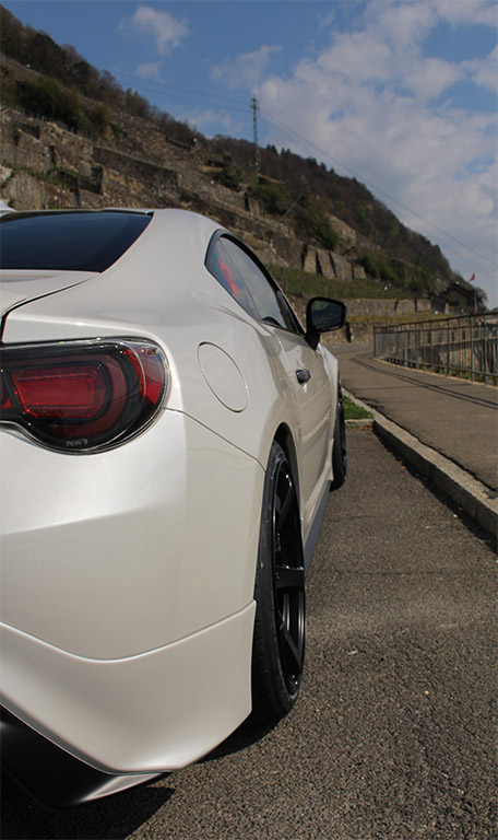 photo 2 Scion FR-S custom wheels Enkei Kojin 18x9.5, ET +45, tire size 245/35 R18. x ET 