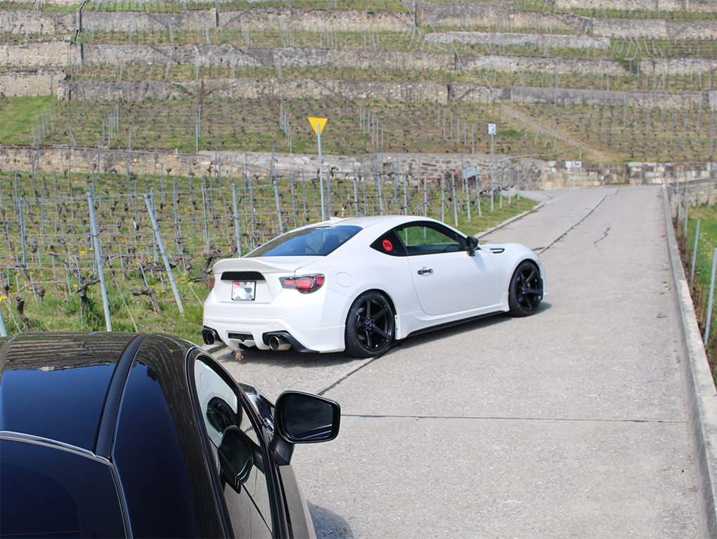 photo 3 Scion FR-S custom wheels Enkei Kojin 18x9.5, ET +45, tire size 245/35 R18. x ET 