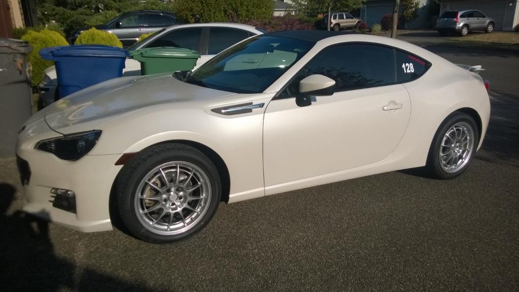 photo 2 Subaru BRZ custom wheels Enkei NT03+M 17x7.5, ET , tire size 225/45 R17. x ET 