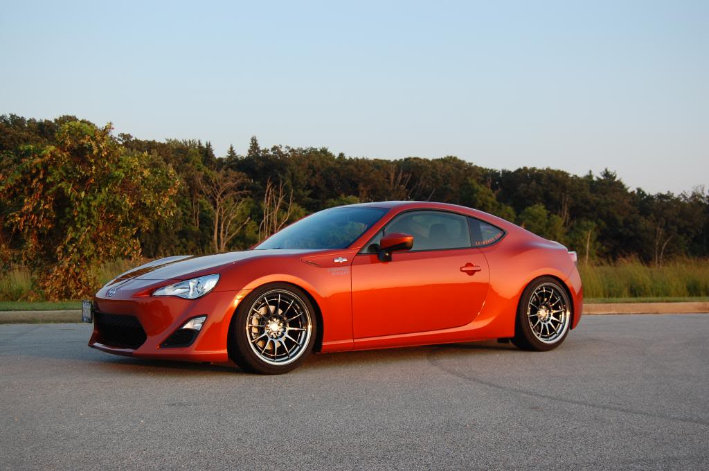 photo 1 Scion FR-S custom wheels Enkei NT03+M 18x9.5, ET +40, tire size 235/40 R18. x ET 
