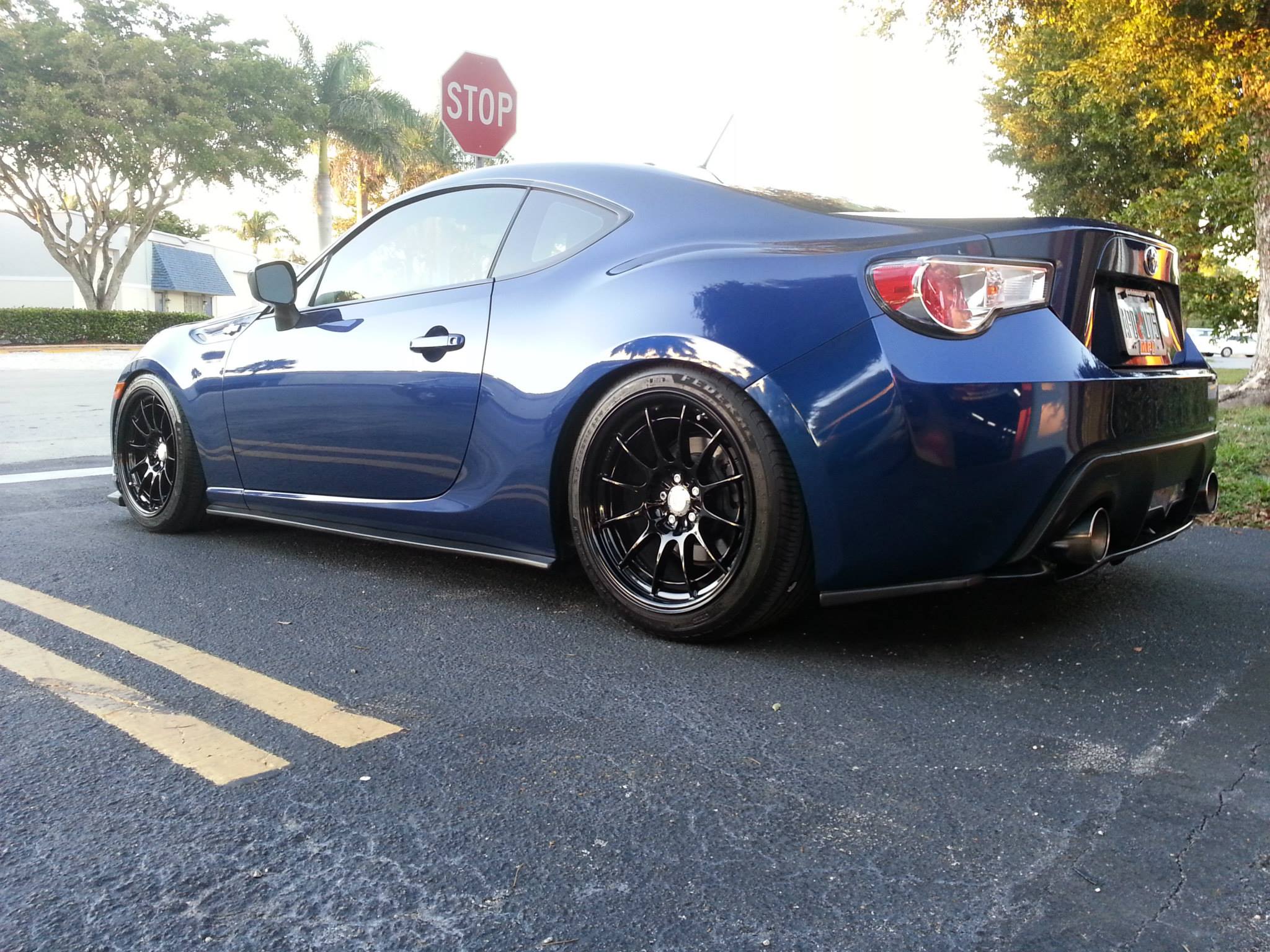 photo 2 Scion FR-S custom wheels Enkei NT03+M 18x9.5, ET +40, tire size 245/40 R18. x ET 