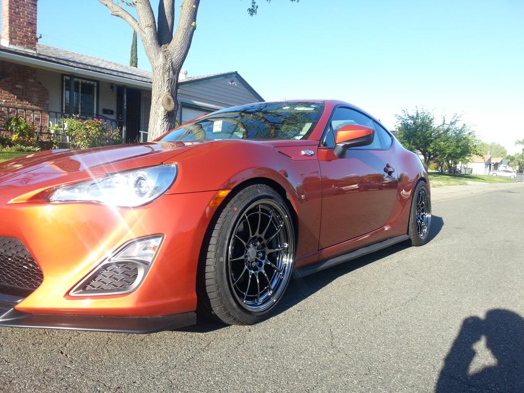 photo 1 Scion FR-S custom wheels Enkei NT03 18x9.5, ET +40, tire size X R18. x ET