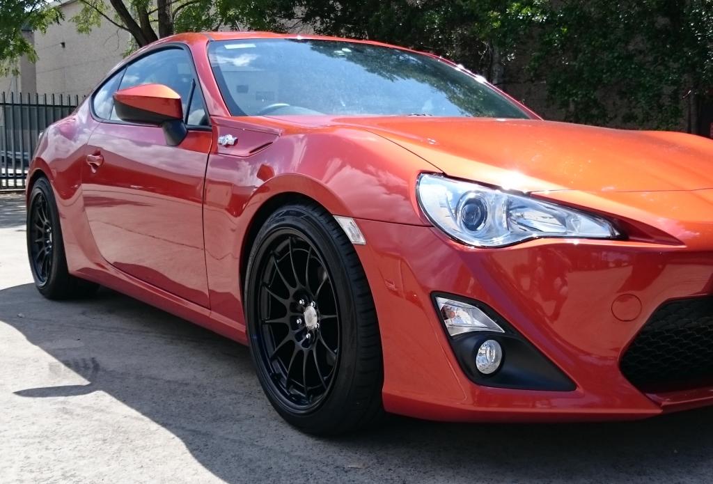photo 1 Scion FR-S custom wheels Enkei NT03 18x, ET , tire size 235/40 R18. x ET 