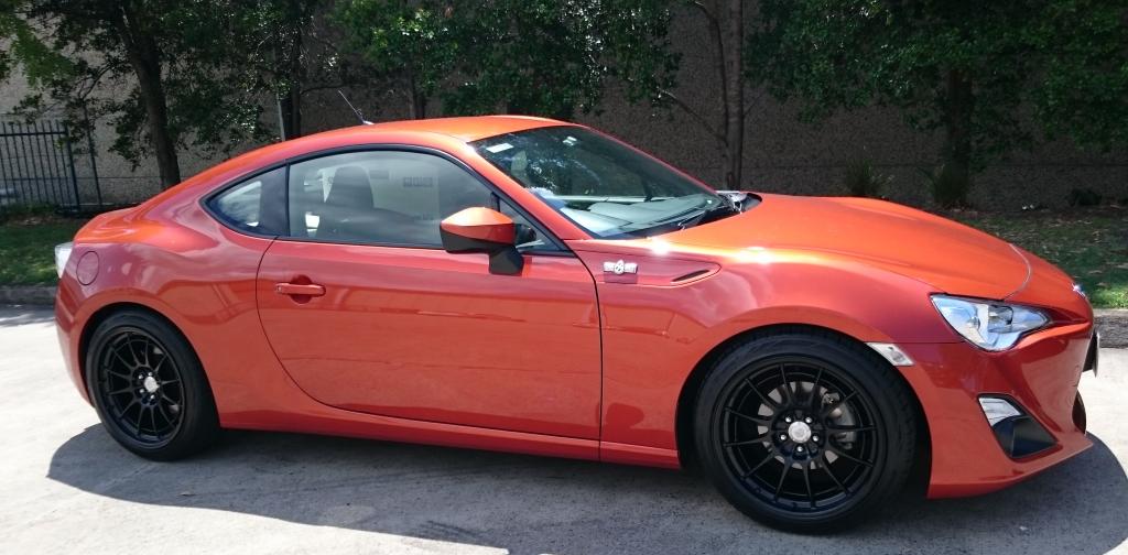 photo 4 Scion FR-S custom wheels Enkei NT03 18x, ET , tire size 235/40 R18. x ET 