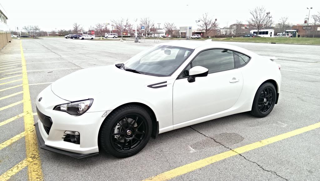 photo 1 Subaru BRZ custom wheels Enkei PF01 17x8.0, ET +45, tire size 225/45 R17. x ET 