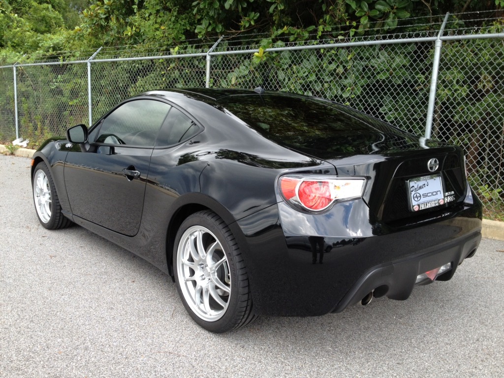 photo 3 Scion FR-S custom wheels Enkei PF01 18x7.5, ET +38, tire size X R18. x ET 