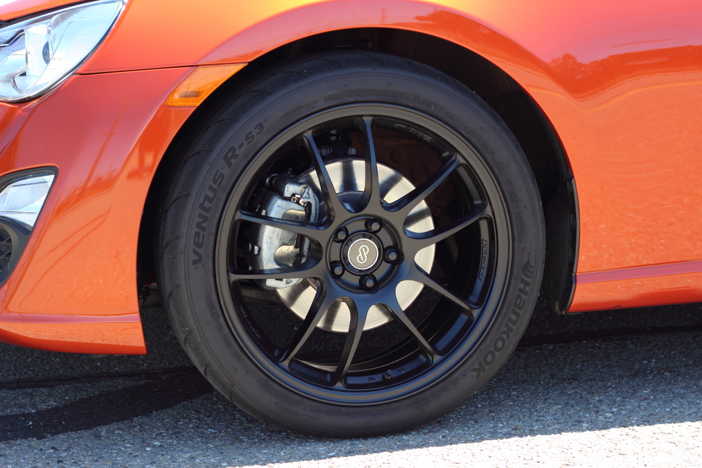 photo 2 Scion FR-S custom wheels Enkei PF01 18x7.5, ET +45, tire size 225/40 R18. x ET 