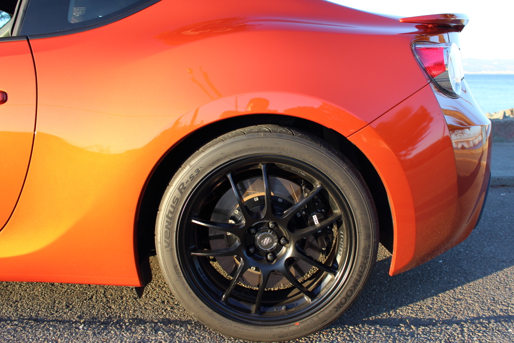 photo 4 Scion FR-S custom wheels Enkei PF01 18x7.5, ET +45, tire size 225/40 R18. x ET 