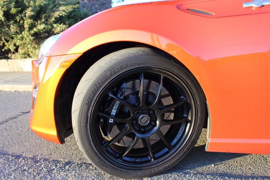 photo 1 Scion FR-S custom wheels Enkei PF01 18x7.5, ET +45, tire size 225/40 R18. x ET 