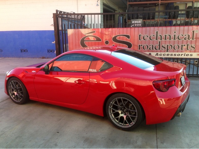 photo 2 Subaru BRZ custom wheels Enkei Raijin 18x8.0, ET +45, tire size X R18. 18x9.0 ET+45