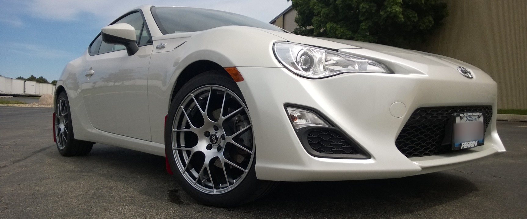 photo 1 Scion FR-S custom wheels Enkei Raijin 18x8.0, ET +45, tire size 235/40 R18. x ET 