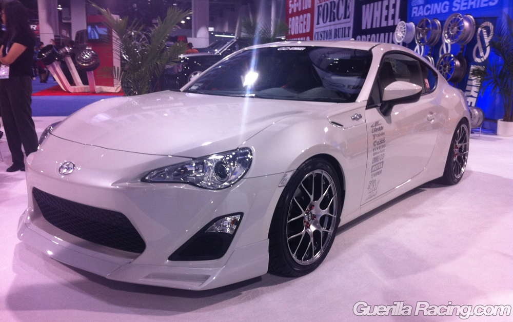 photo 1 Scion FR-S custom wheels Enkei Raijin 18x8.5, ET +45, tire size X R18. 18x9.5 ET+45 