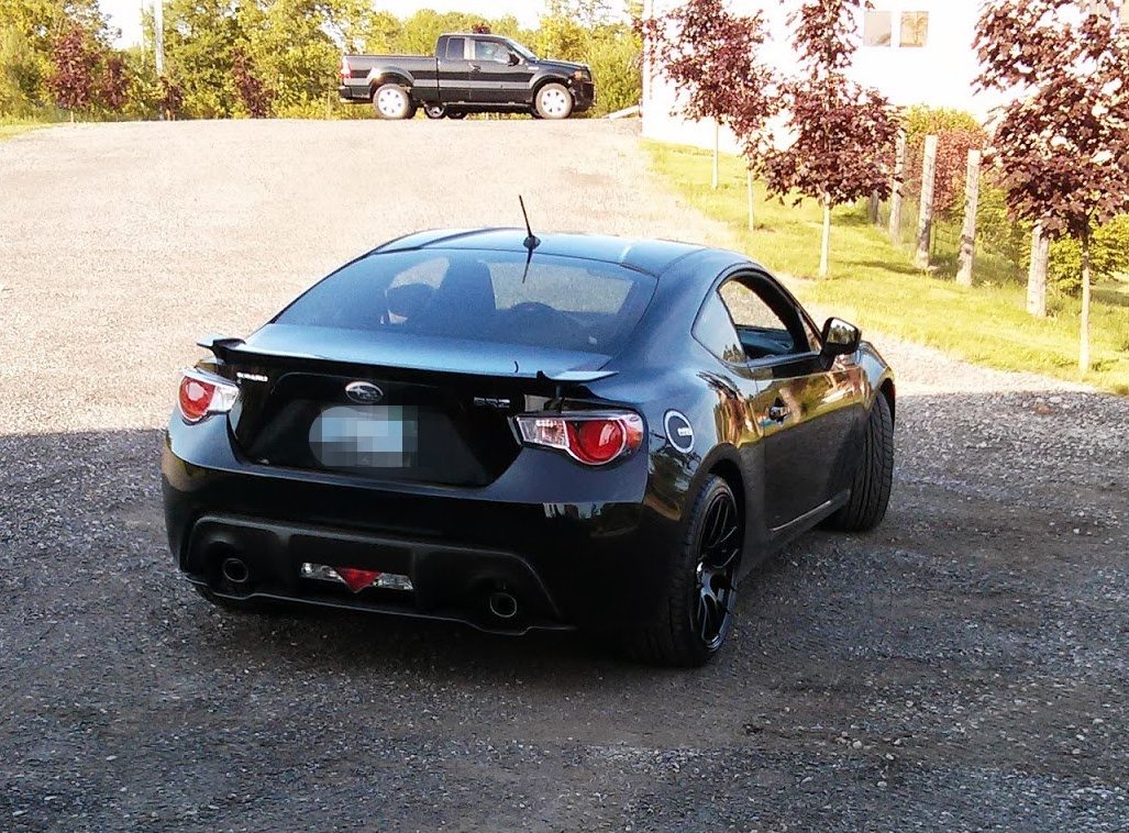photo 2 Subaru BRZ custom wheels   18x8.5, ET +45, tire size 225/40 R18. 18x9.5 ET+45 255/35 R18