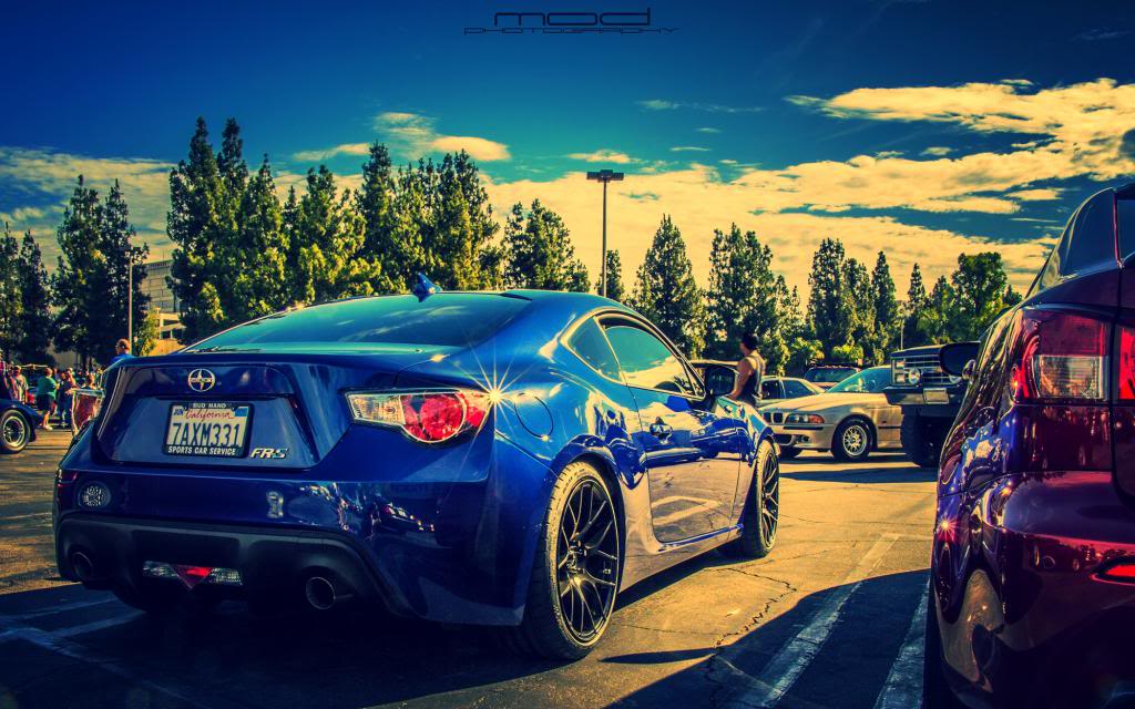 photo 1 Scion FR-S custom wheels Enkei Raijin 18x9.5, ET +45, tire size 245/35 R18. x ET 