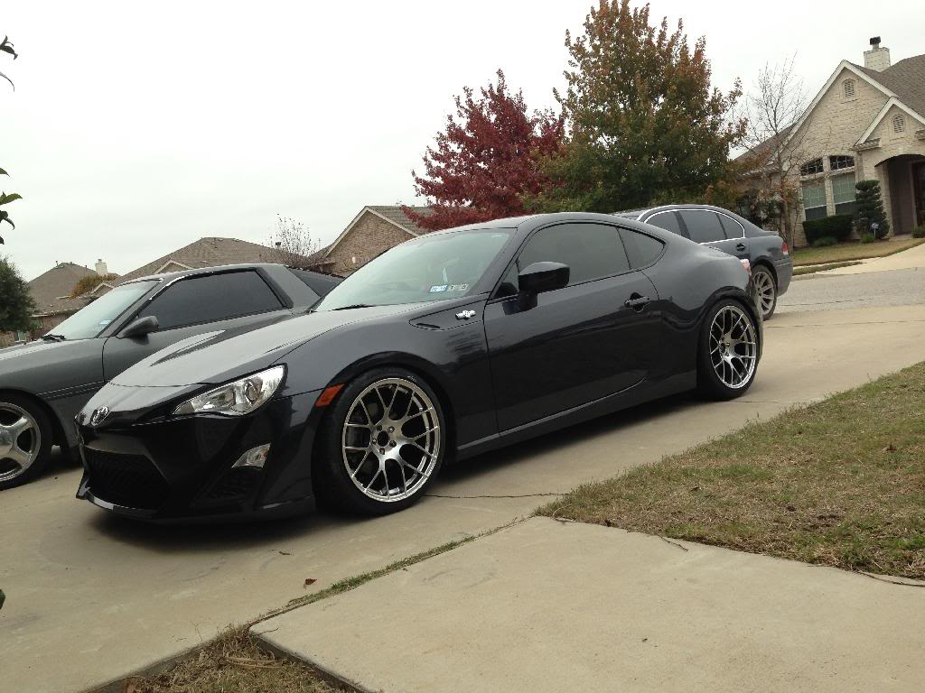 photo 1 Scion FR-S custom wheels Enkei Raijin 18x9.5, ET , tire size 245/35 R18. x ET 255/35 R