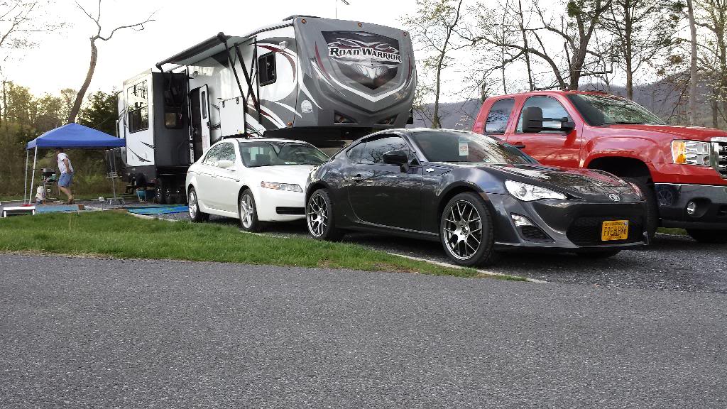 photo 2 Scion FR-S custom wheels Enkei Raijin 18x8.5, ET , tire size 235/40 R18. 18x9.5 ET 255/35 R18
