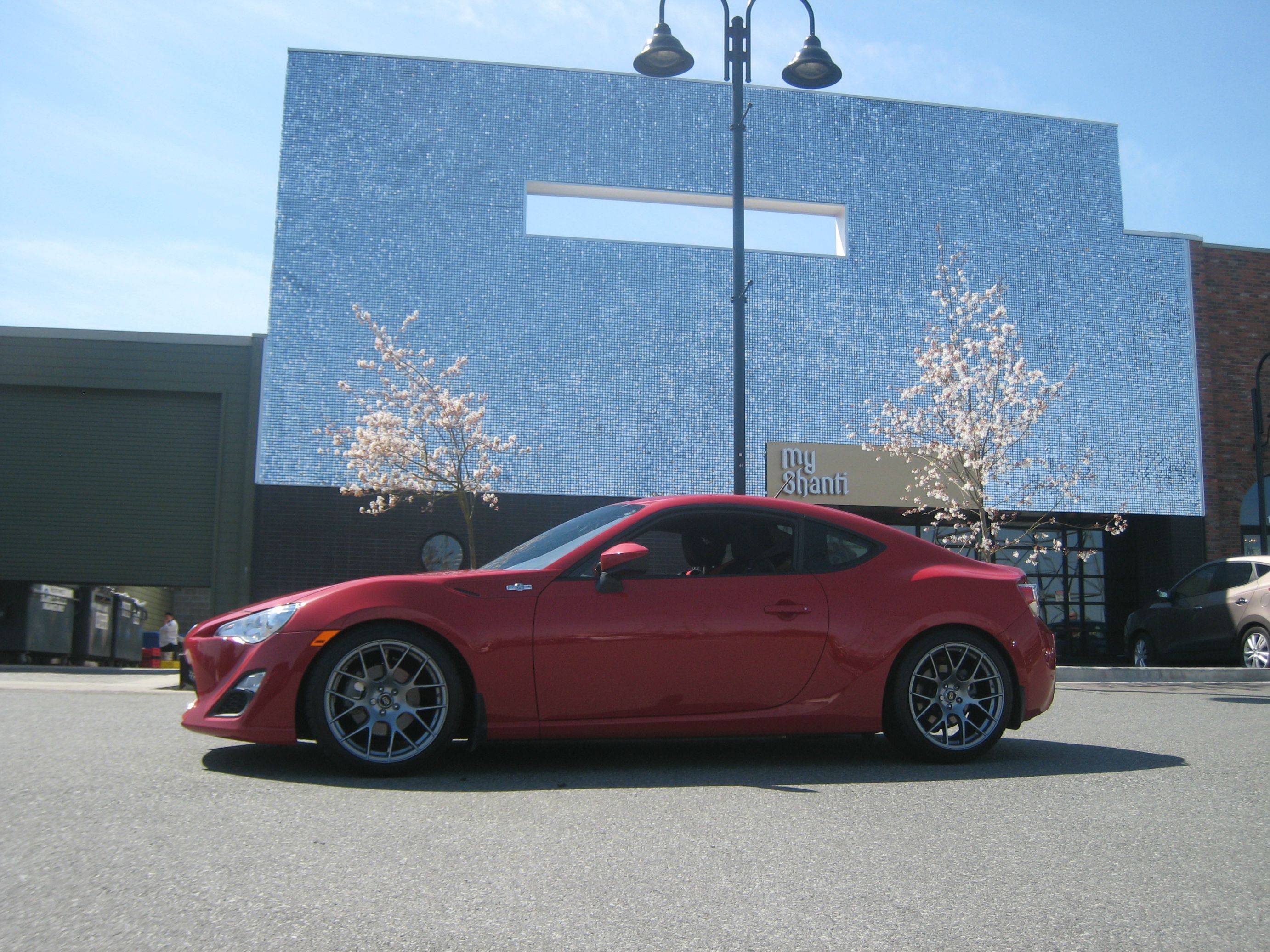 photo 5 Scion FR-S custom wheels Enkei Raijin 18x9.5, ET +45, tire size 255/35 R18. x ET 