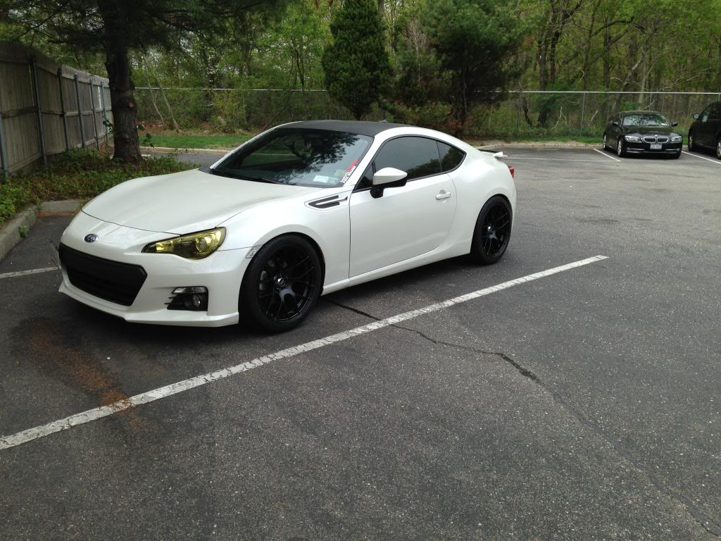 photo 5 Scion FR-S custom wheels Enkei Raijin 18x9.5, ET +45, tire size 265/35 R18. x ET