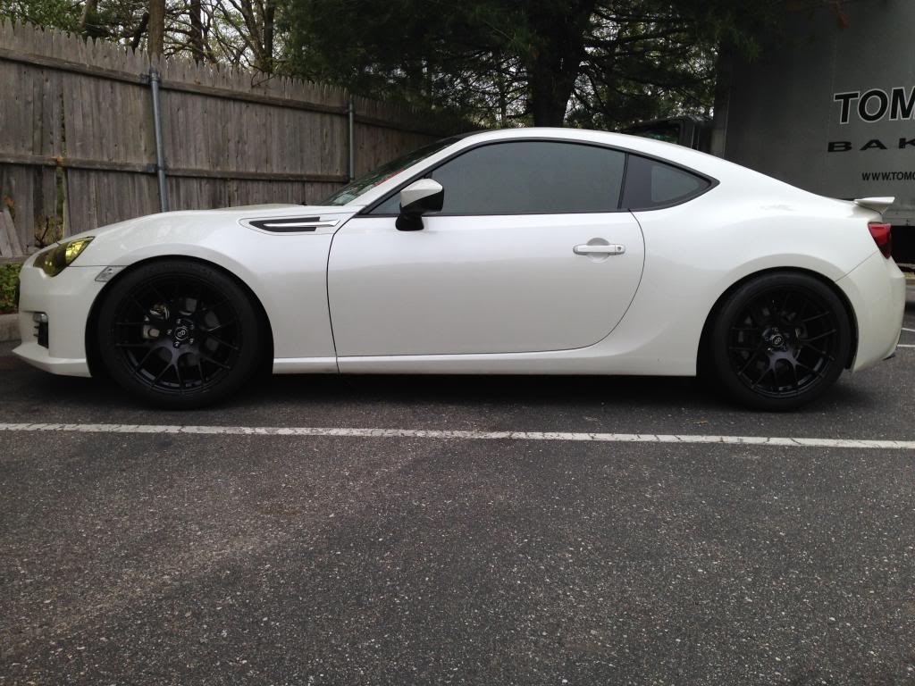 photo 7 Scion FR-S custom wheels Enkei Raijin 18x9.5, ET +45, tire size 265/35 R18. x ET