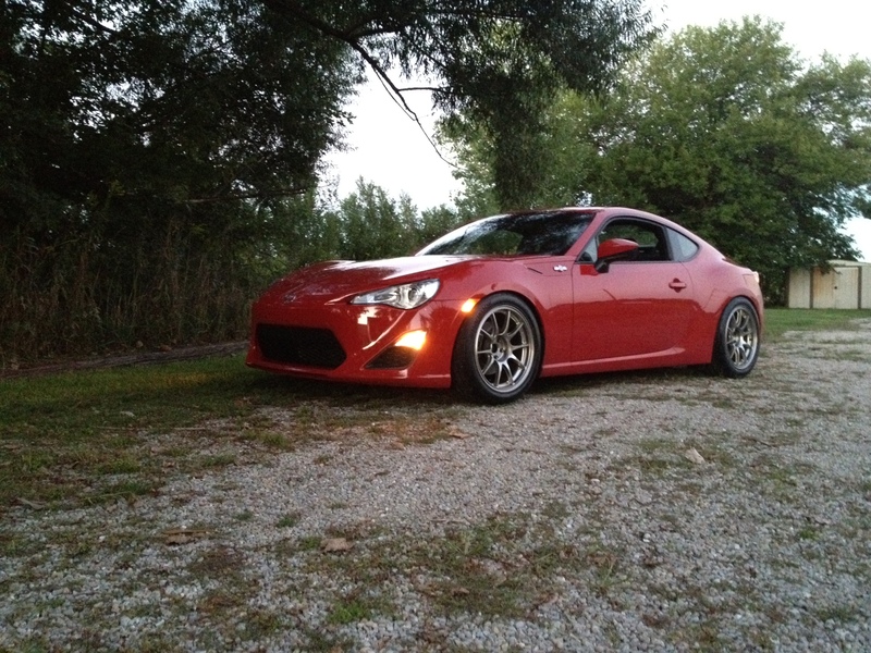 photo 1 Scion FR-S custom wheels   17x9.0, ET +35, tire size 255/ R17. x ET 