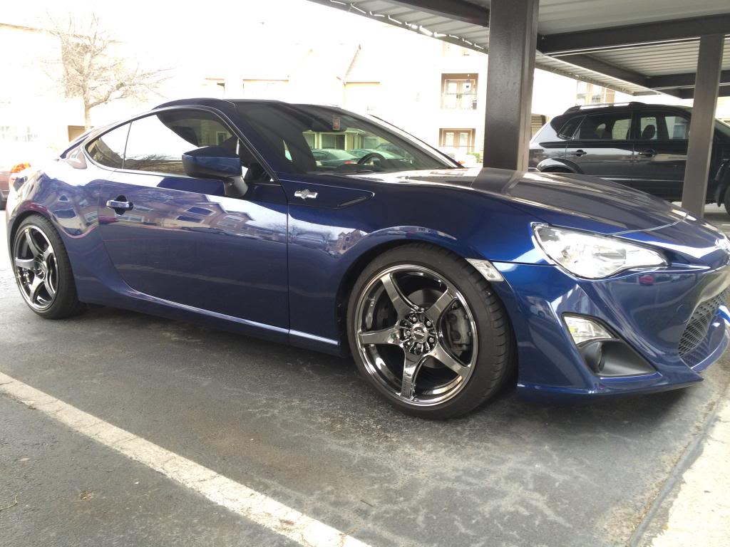 photo 1 Scion FR-S custom wheels Enkei RP03 18x9.5, ET +38, tire size 245/35 R18. x ET 