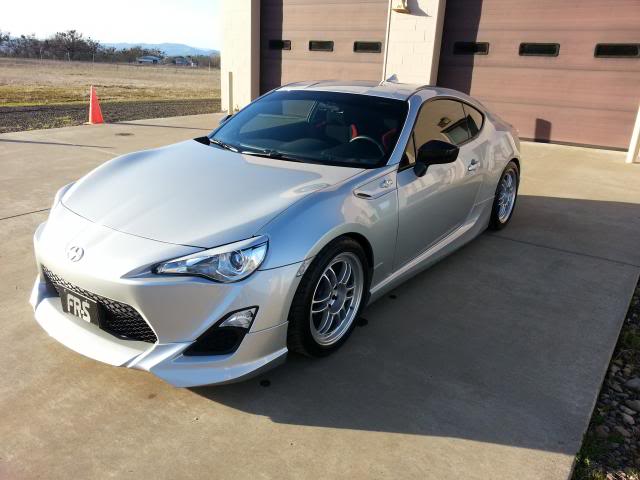 photo 1 Scion FR-S custom wheels Enkei RPF1 17x8.0, ET +35, tire size 235/40 R17. x ET