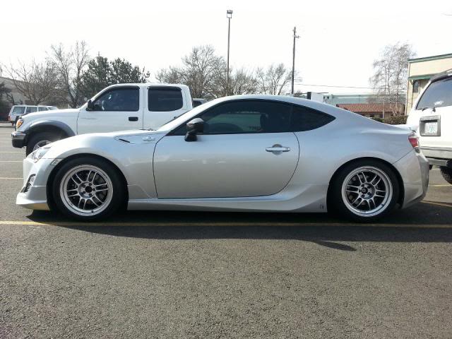 photo 2 Scion FR-S custom wheels Enkei RPF1 17x8.0, ET +35, tire size 235/40 R17. x ET