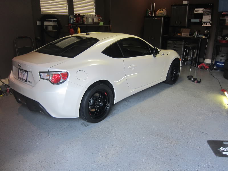 photo 2 Scion FR-S custom wheels Enkei RPF1 17x8.0, ET +45, tire size 245/40 R17. x ET 