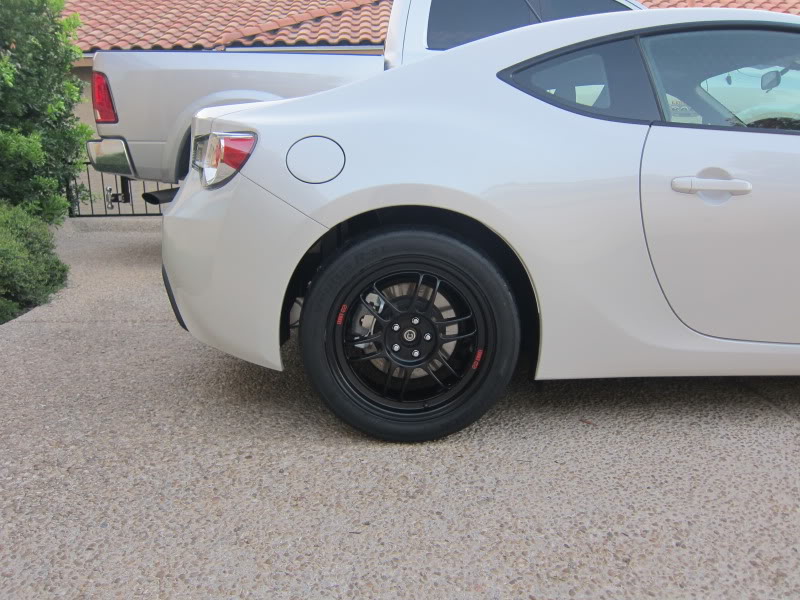 photo 3 Scion FR-S custom wheels Enkei RPF1 17x8.0, ET +45, tire size 245/40 R17. x ET 