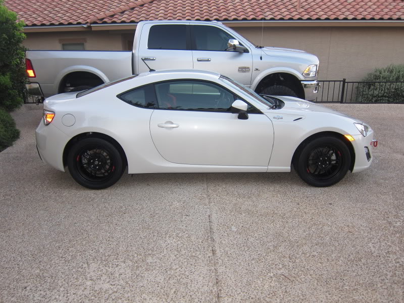 photo 5 Scion FR-S custom wheels Enkei RPF1 17x8.0, ET +45, tire size 245/40 R17. x ET 