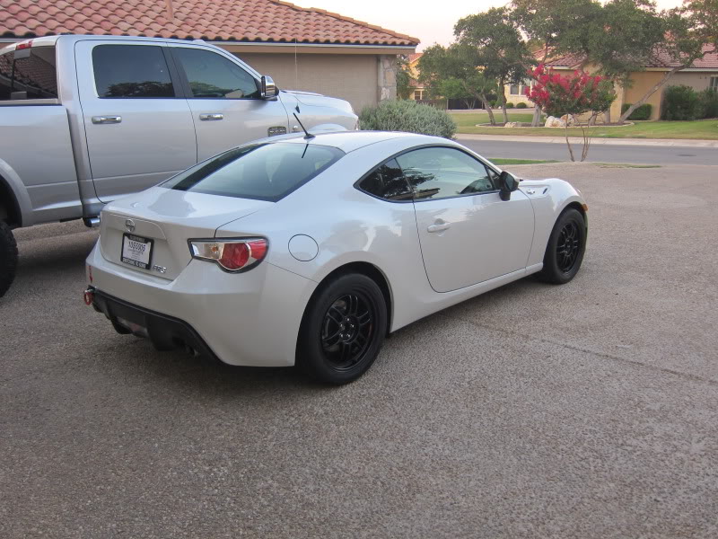 photo 7 Scion FR-S custom wheels Enkei RPF1 17x8.0, ET +45, tire size 245/40 R17. x ET 