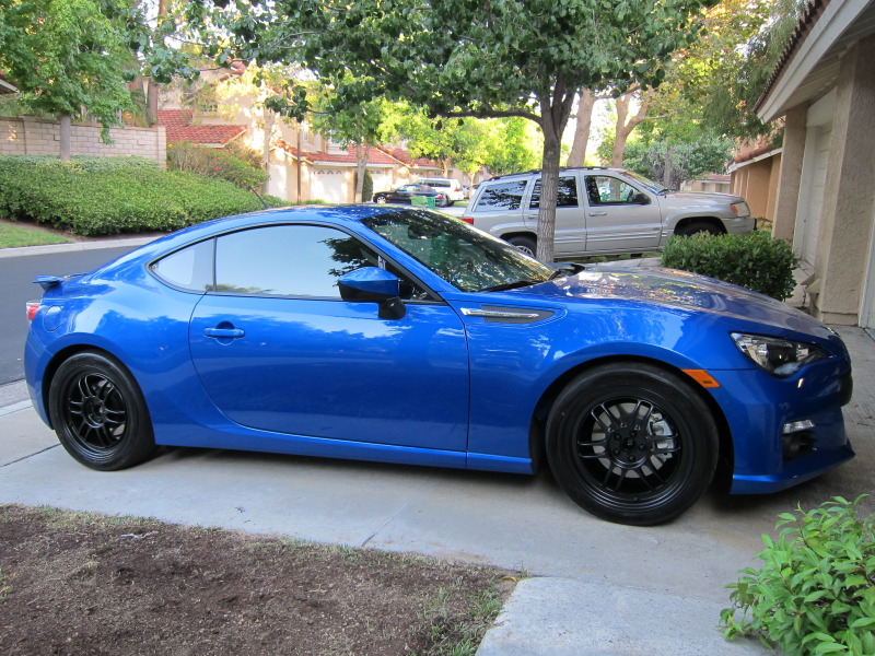 photo 3 Scion FR-S custom wheels Enkei RPF1 17x8.0, ET +45, tire size X R17. x ET 