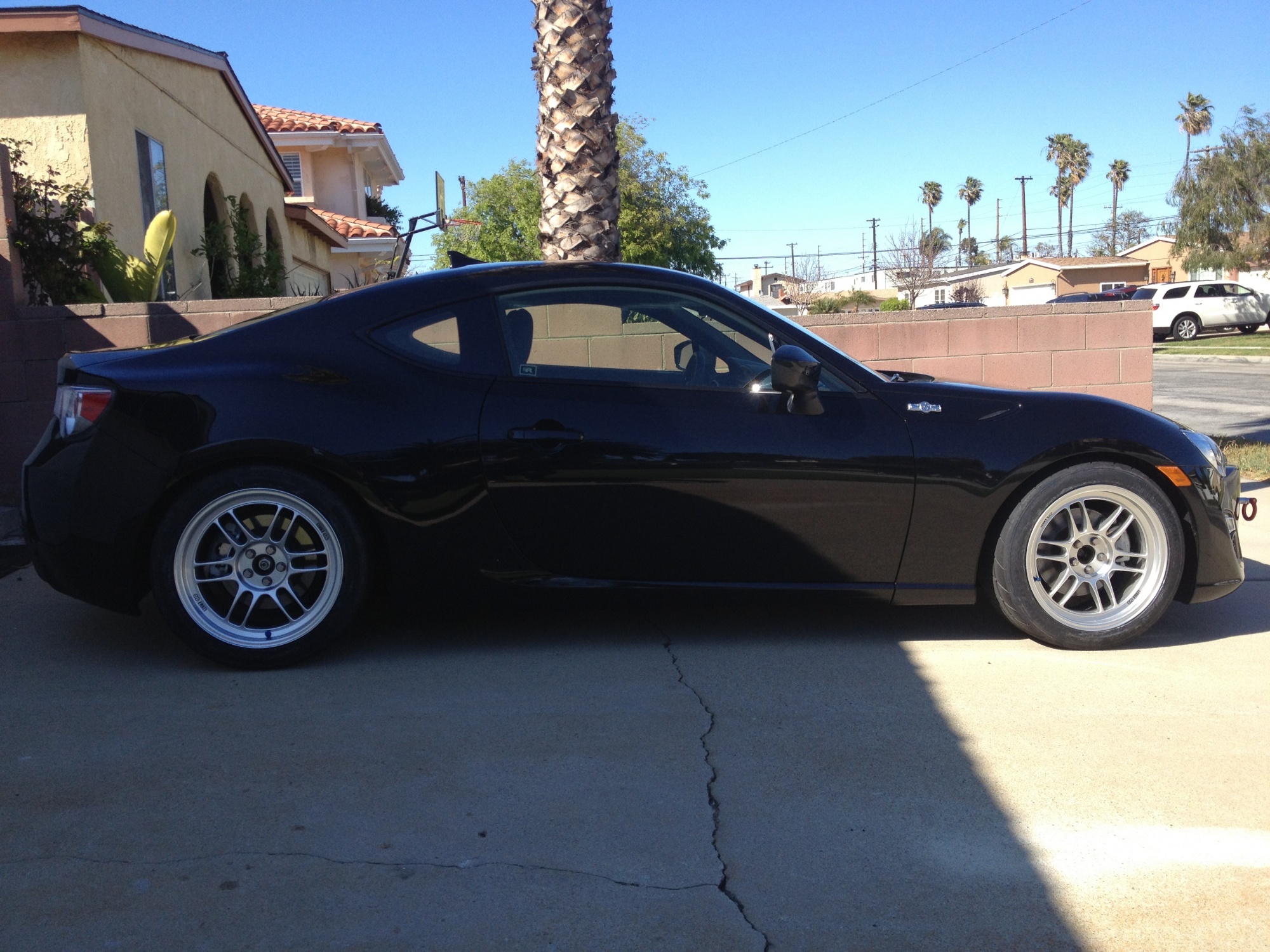 photo 2 Scion FR-S custom wheels Enkei RPF1 17x9.0, ET +35, tire size 245/40 R17. x ET 