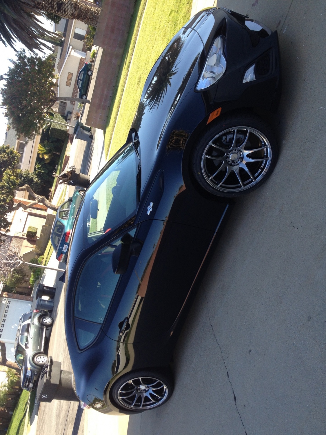 photo 3 Scion FR-S custom wheels Enkei RPF1 17x9.0, ET +35, tire size 245/40 R17. x ET 
