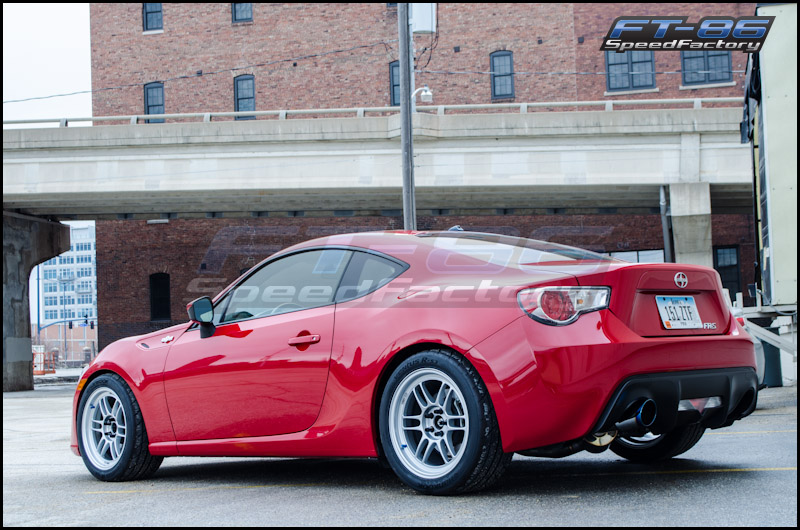 photo 4 Scion FR-S custom wheels Enkei RPF1 17x9.0, ET +35, tire size 255/40 R17. x ET 