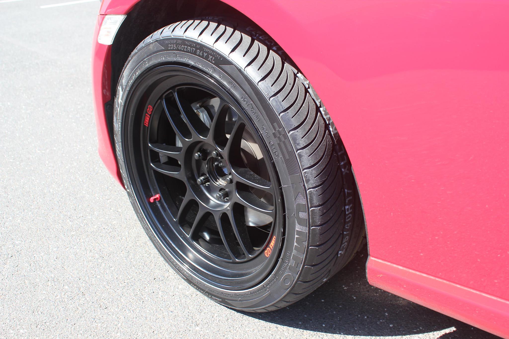photo 1 Scion FR-S custom wheels Enkei RPF1 17x9.0, ET +35, tire size 235/40 R17. x ET 
