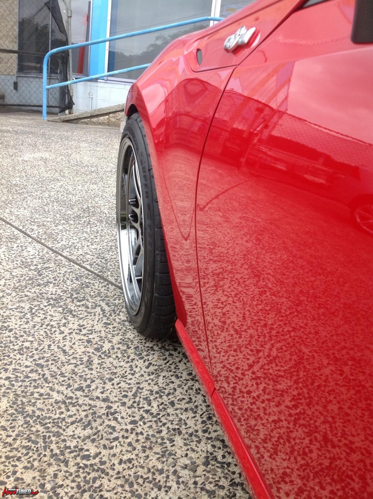 photo 3 Scion FR-S custom wheels Enkei RPF1 18x9.5, ET +38, tire size 235/40 R18. x ET 255/35 R
