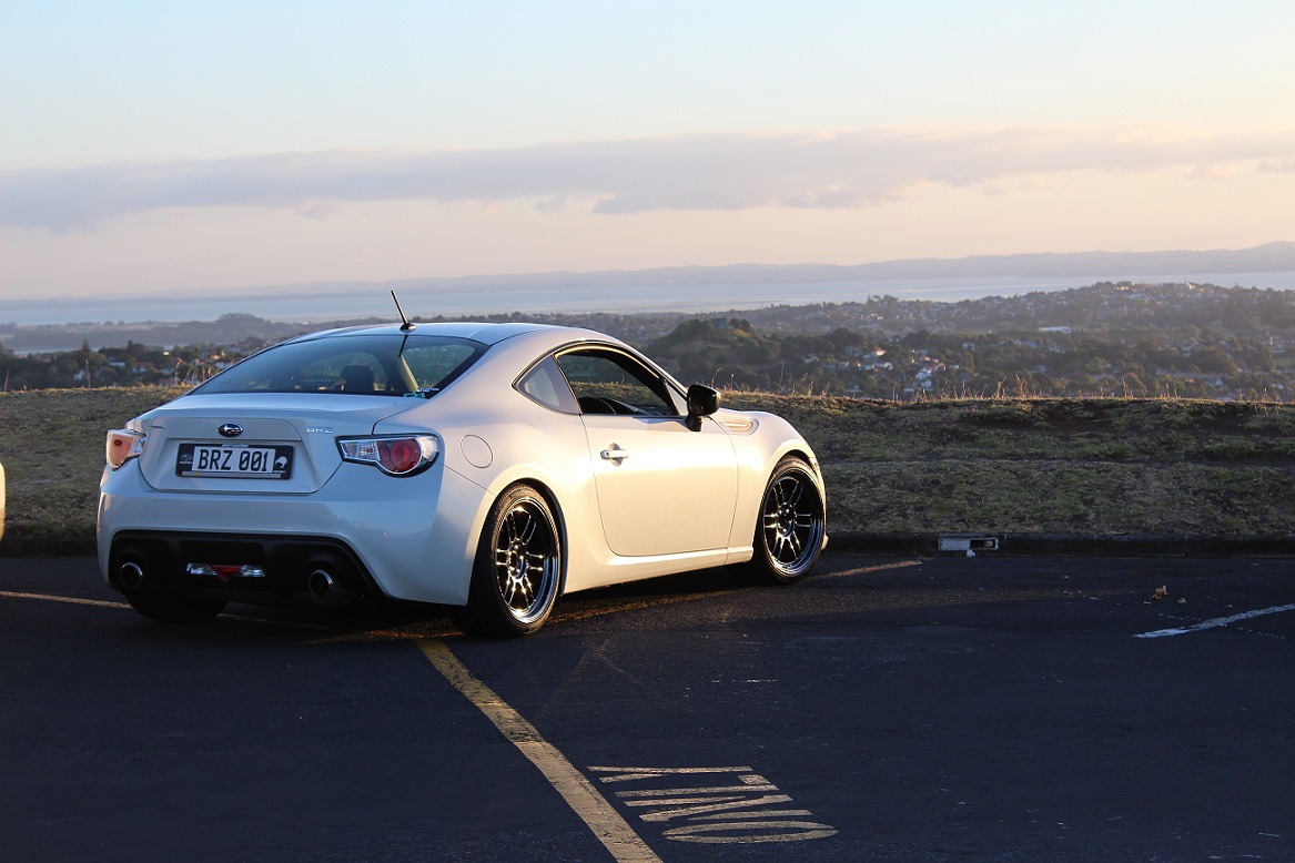 photo 4 Subaru BRZ custom wheels Enkei RPF1 18x9.5, ET +38, tire size 245/35 R18. x ET 