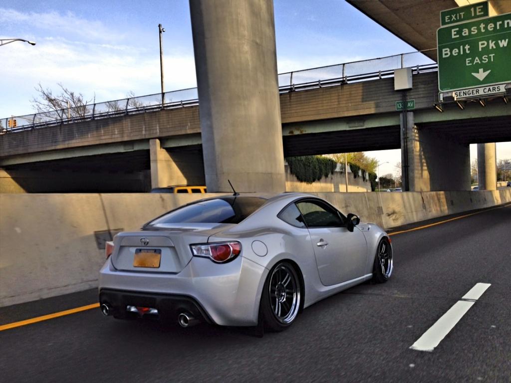photo 2 Scion FR-S custom wheels Enkei RPF1 18x9.5, ET +38, tire size 225/40 R18. x ET 