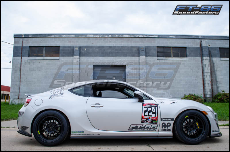 photo 2 Scion FR-S custom wheels Enkei RPF1 18x9.5, ET +38, tire size 265/35 R18. x ET 