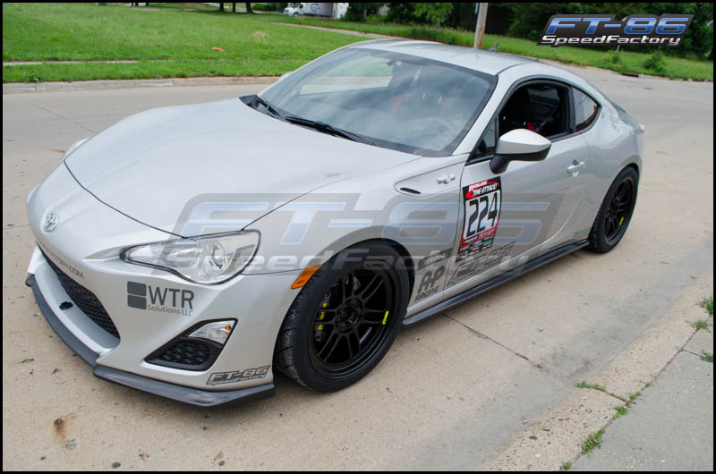 photo 8 Scion FR-S custom wheels Enkei RPF1 18x9.5, ET +38, tire size 265/35 R18. x ET 