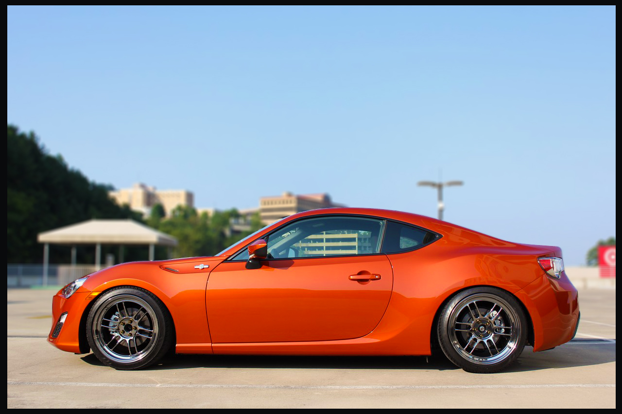 photo 1 Scion FR-S custom wheels Enkei RPF1 18x, ET , tire size 255/35 R18. x ET 